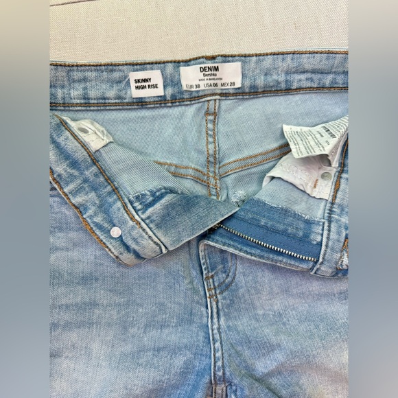 High waisted skinny jeans, S - Picture 8 of 15